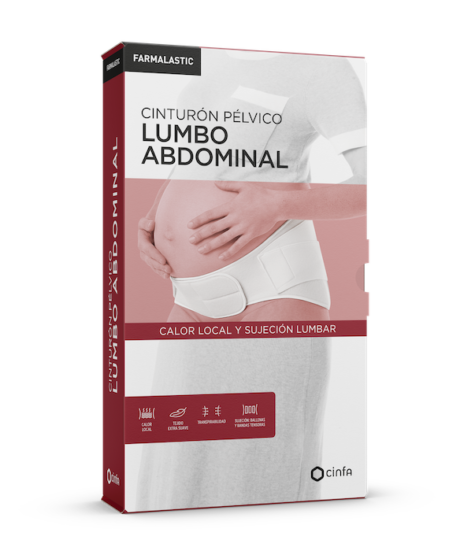 Cinturón pélvico lumboabdominal embarazo de Farmalastic