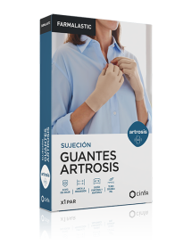 Caja de los guantes Farmalastic para artrosis