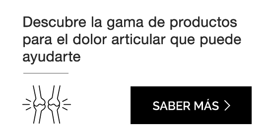 Descubre la gama de productos para el dolor articular que puede ayudarte